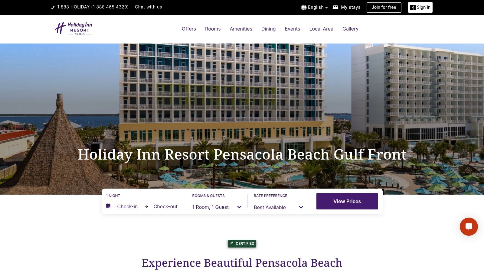 Holiday Inn Resort Pensacola Beach